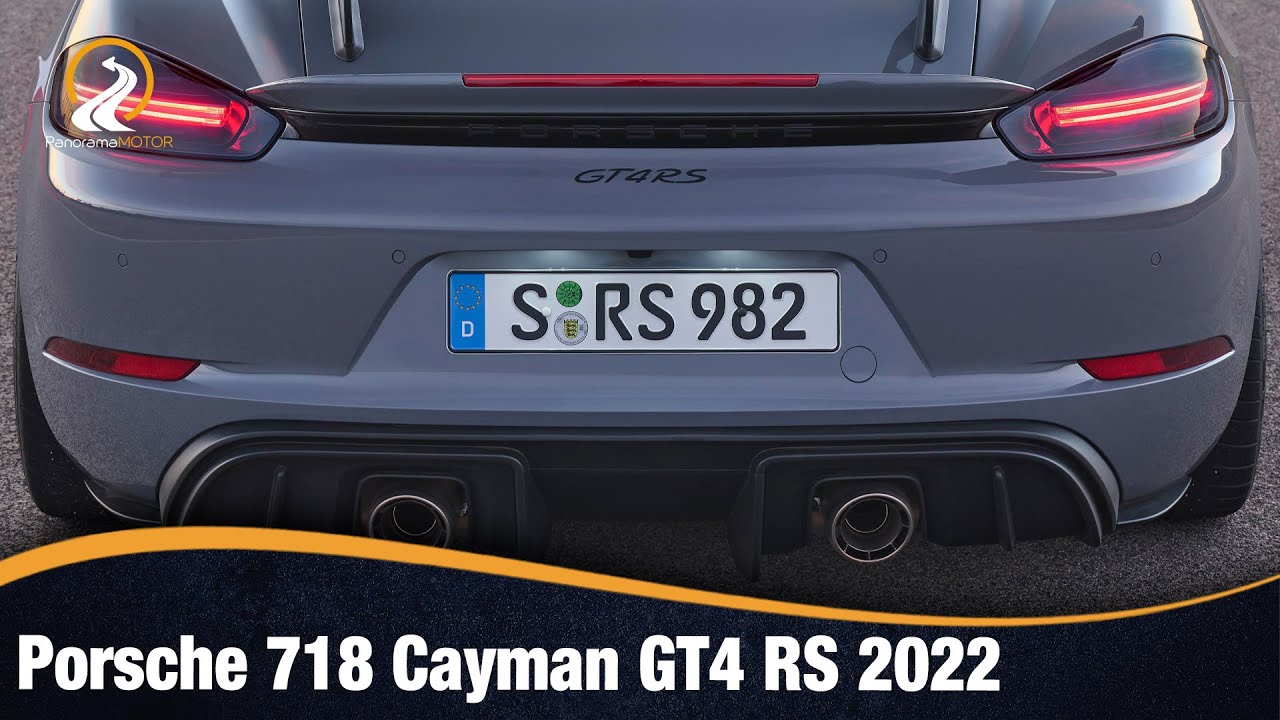 Porsche 718 Cayman GT4 RS 2022