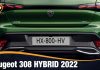 Peugeot 308 HYBRID 2022