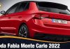 Skoda Fabia Monte Carlo 2022
