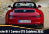 Porsche 911 Carrera GTS Cabriolet 2022