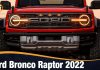 Ford Bronco Raptor 2022
