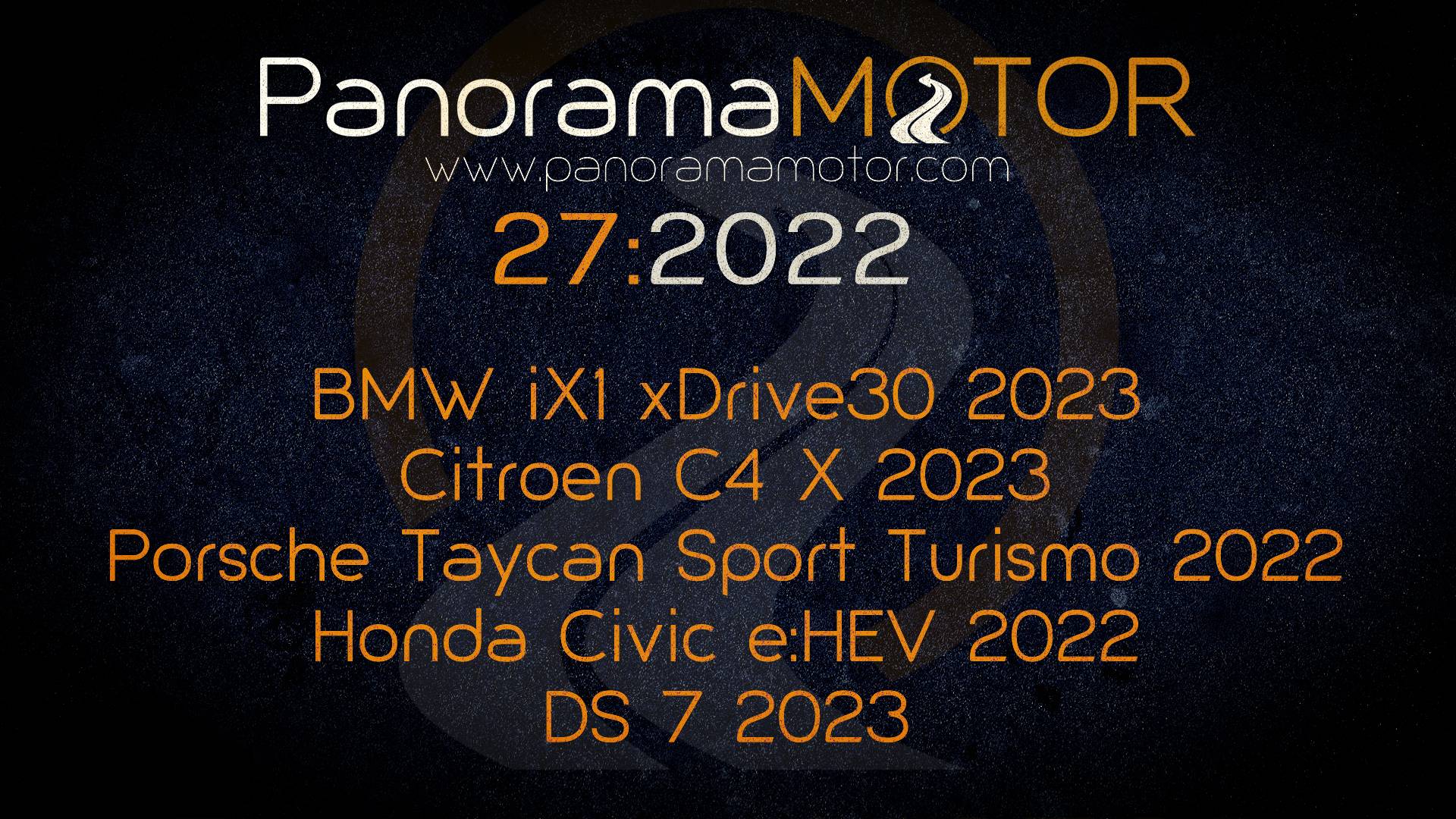 PanoramaMotor 27 | 2022 | INFORMACIÓN REVIEW NOVEDADES DEL MUNDO DEL MOTOR