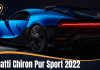Bugatti Chiron Pur Sport 2022
