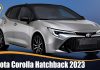 Toyota Corolla Hatchback 2023