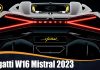 Bugatti W16 Mistral 2023 Bugatti W16 Mistral 2023