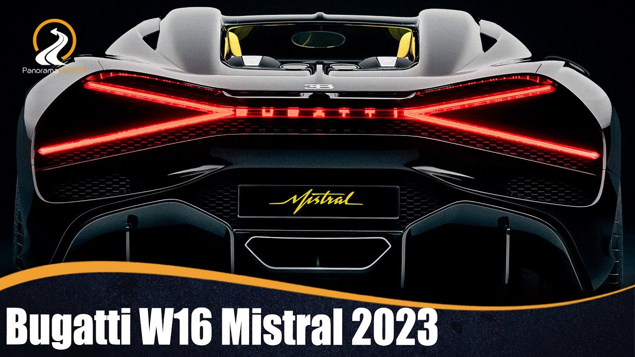 Bugatti W16 Mistral 2023