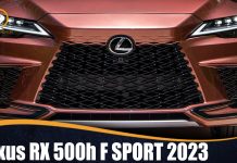Lexus RX 500h F SPORT 2023