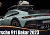 Porsche 911 Dakar 2023