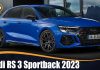 Audi RS 3 Sportback 2023 Audi RS 3 Sportback 2023