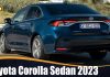 Toyota Corolla Sedan 2023 Toyota Corolla Sedan 2023