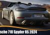 Porsche 718 Spyder RS 2024