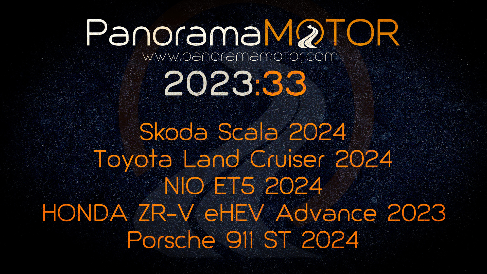 PanoramaMotor 33 | 2023 | INFORMACIÓN REVIEW NOVEDADES DEL MUNDO DEL MOTOR