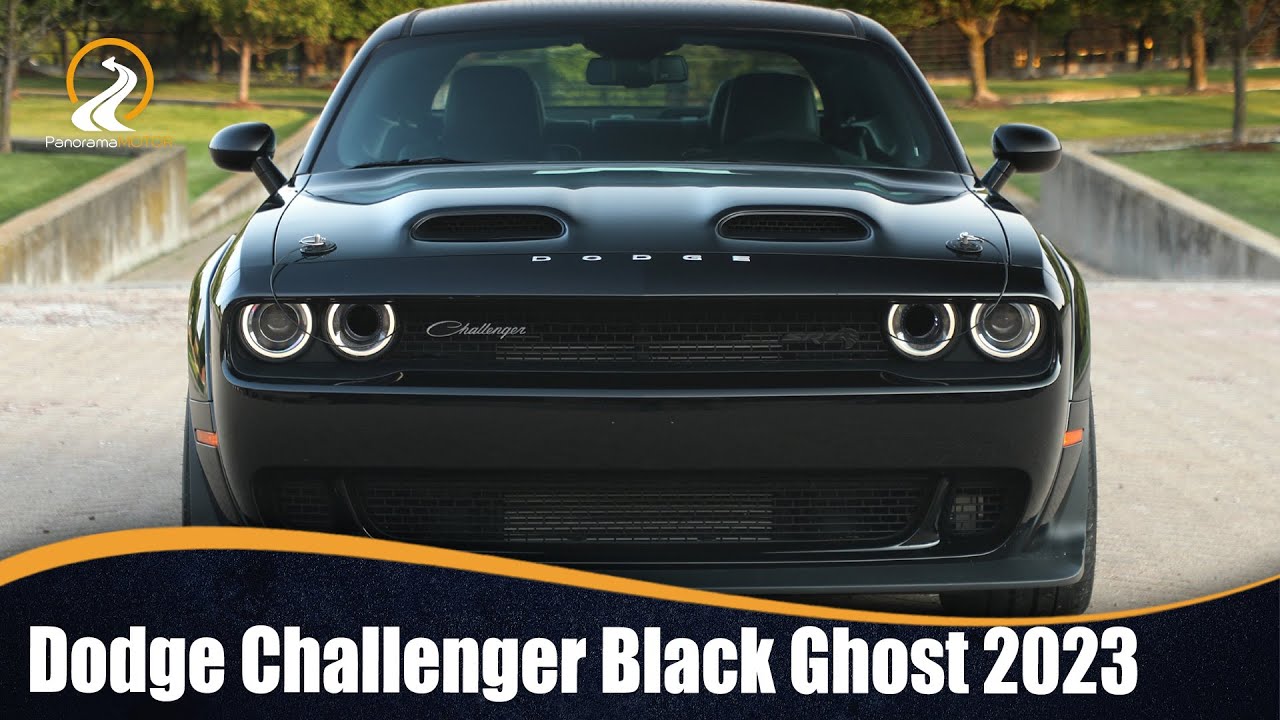 Dodge Challenger Black Ghost 2023