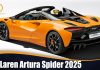 McLaren Artura Spider 2025