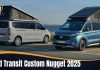 Ford Transit Custom Nugget 2025