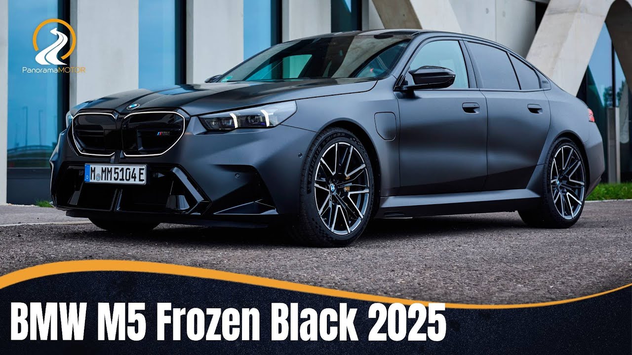 BMW M5 Frozen Black 2025