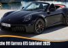 Porsche 911 Carrera GTS Cabriolet 2025