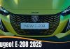 Peugeot E-208 2025