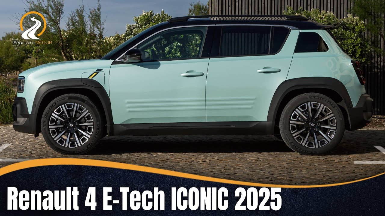 Renault 4 E-Tech electric ICONIC 2025