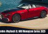 Mercedes‑Maybach SL 680 Monogram Series 2025
