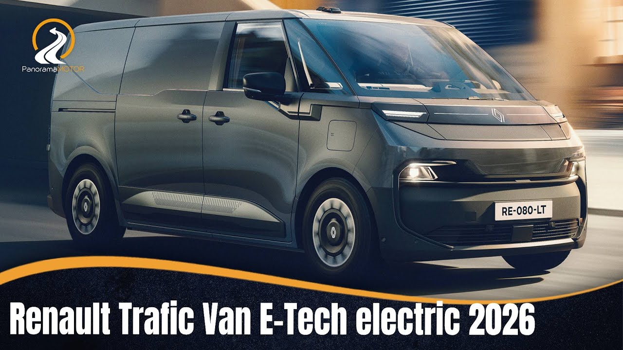 Renault Trafic Van E-Tech electric 2026