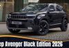 Jeep Avenger Black Edition 2026