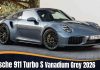 Porsche 911 Turbo S Vanadium Grey 2026