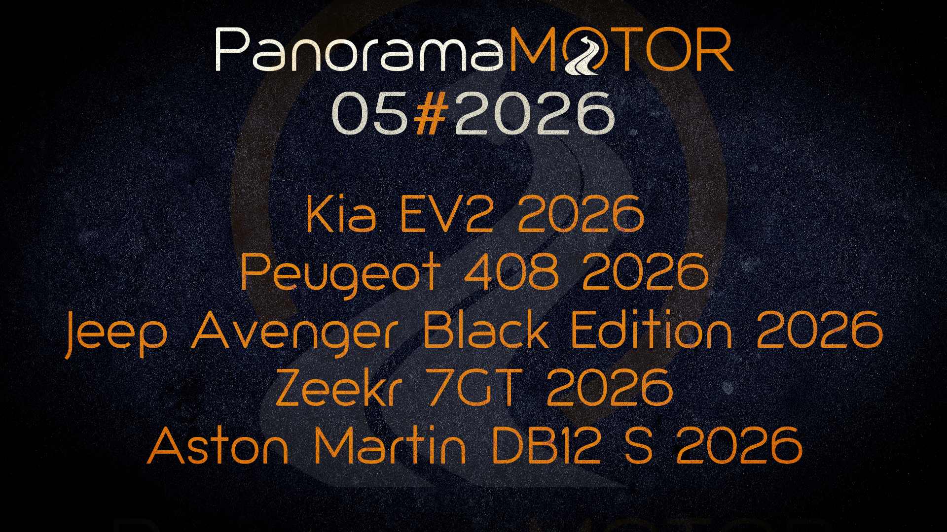 PanoramaMotor 05 | 2026 | REVIEW NOVEDADES DEL MUNDO DEL MOTOR