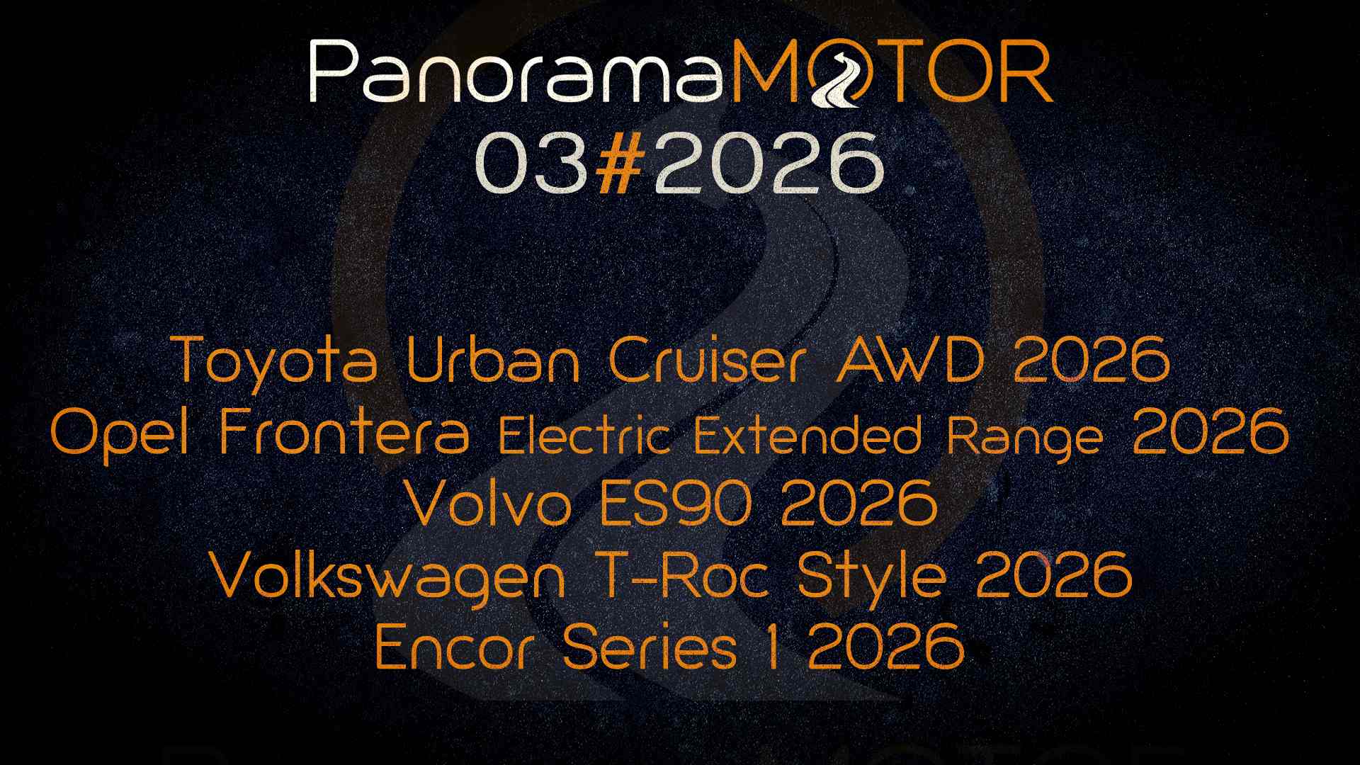 PanoramaMotor 03 | 2026 | REVIEW NOVEDADES DEL MUNDO DEL MOTOR