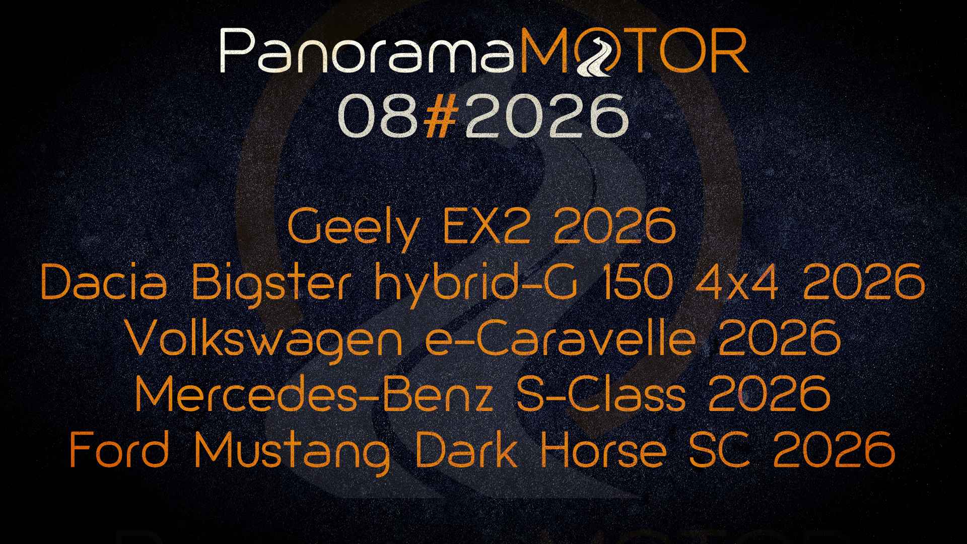 PanoramaMotor 08 | 2026 | REVIEW NOVEDADES DEL MUNDO DEL MOTOR