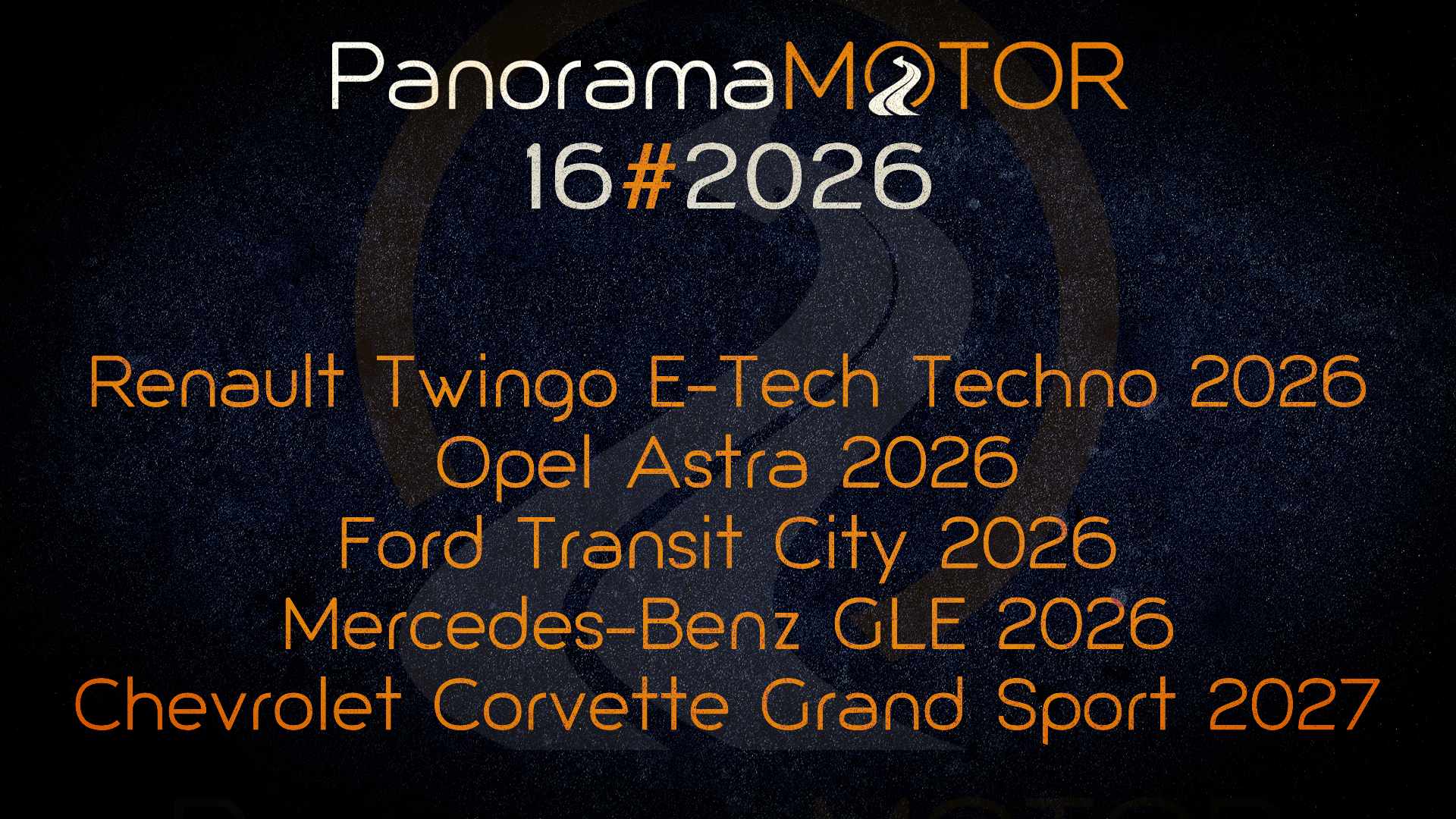 PanoramaMotor 16 | 2026 | REVIEW NOVEDADES DEL MUNDO DEL MOTOR