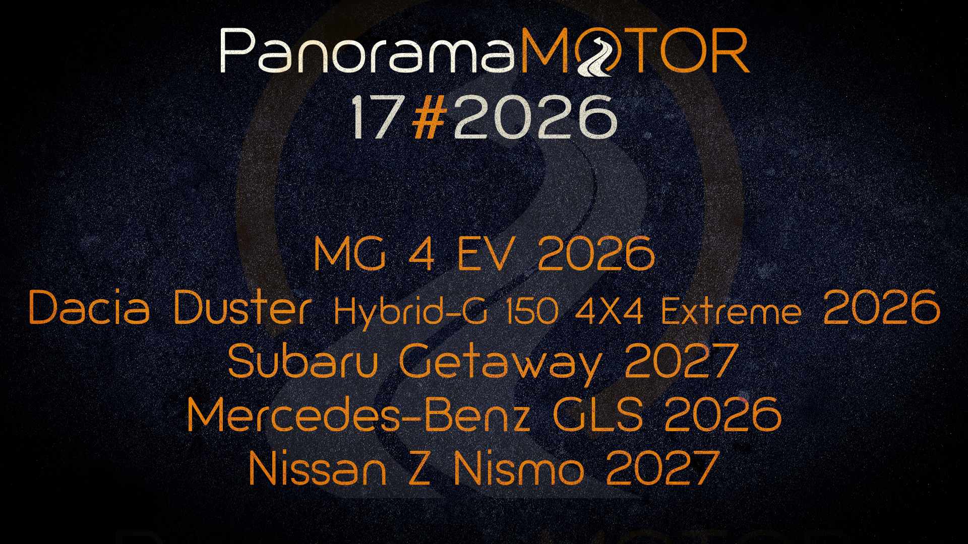 PanoramaMotor 17 | 2026 | REVIEW NOVEDADES DEL MUNDO DEL MOTOR