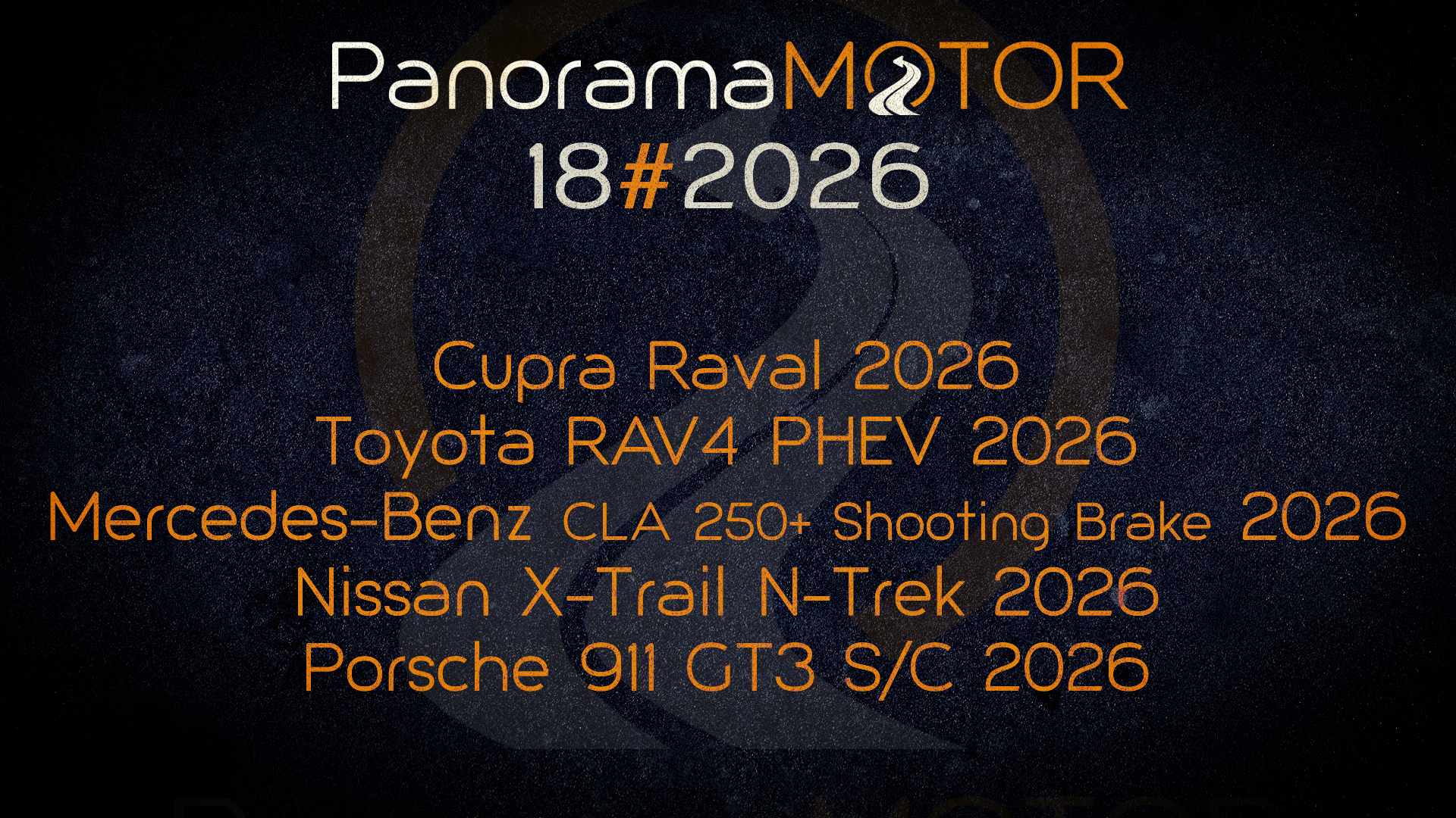 PanoramaMotor 18 | 2026 | REVIEW NOVEDADES DEL MUNDO DEL MOTOR