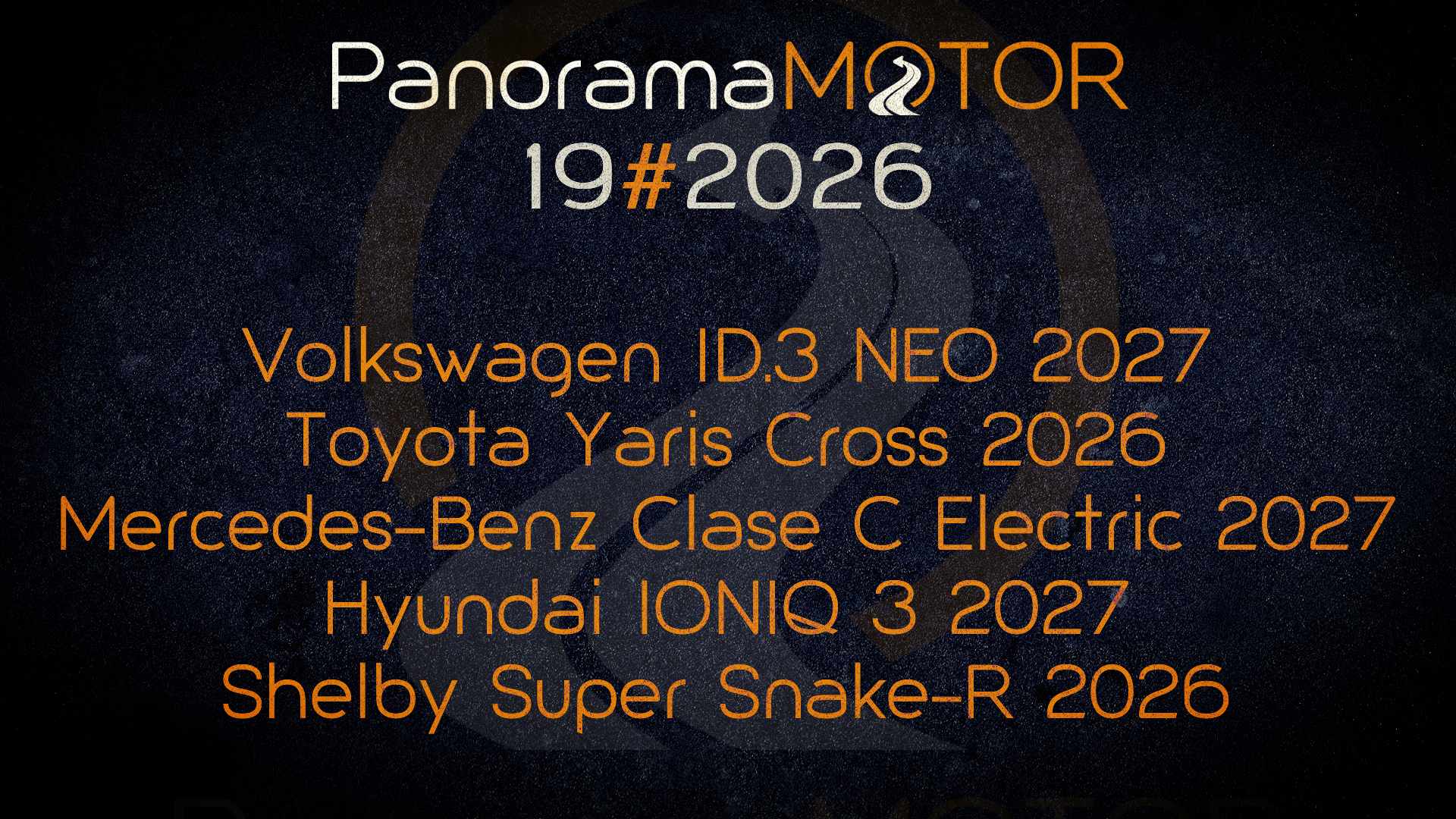 PanoramaMotor 19 | 2026 | REVIEW NOVEDADES DEL MUNDO DEL MOTOR