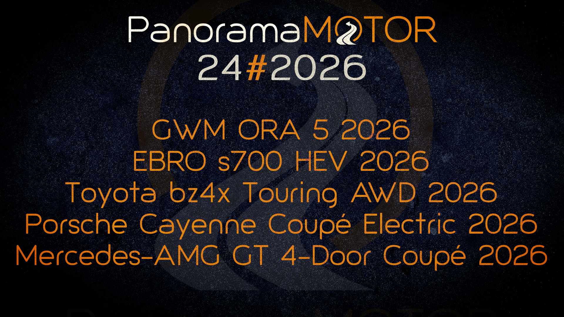 PanoramaMotor 24 | 2026 | REVIEW NOVEDADES DEL MUNDO DEL MOTOR