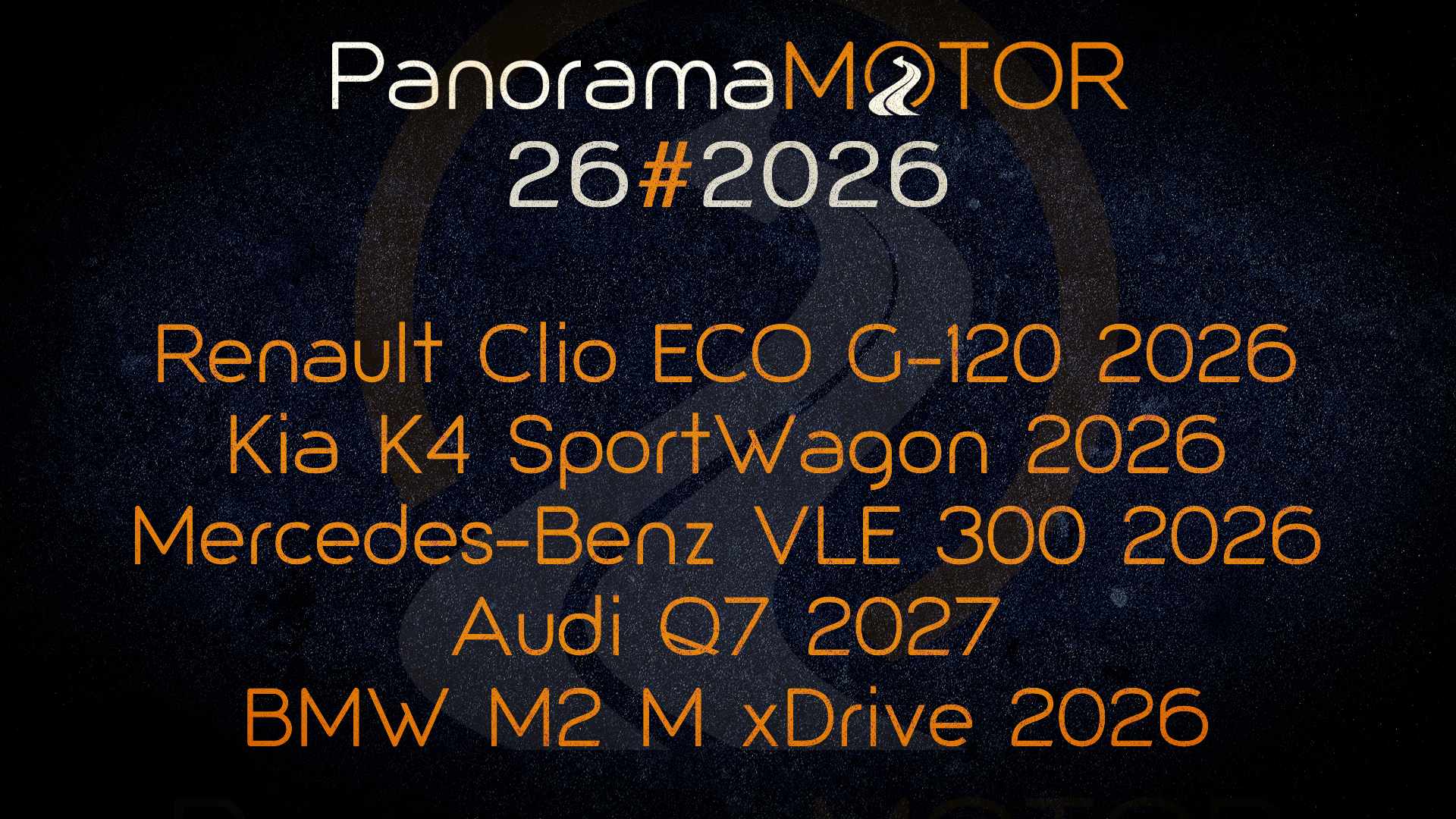 PanoramaMotor 26 | 2026 | REVIEW NOVEDADES DEL MUNDO DEL MOTOR