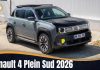 Renault 4 Plein Sud 2026