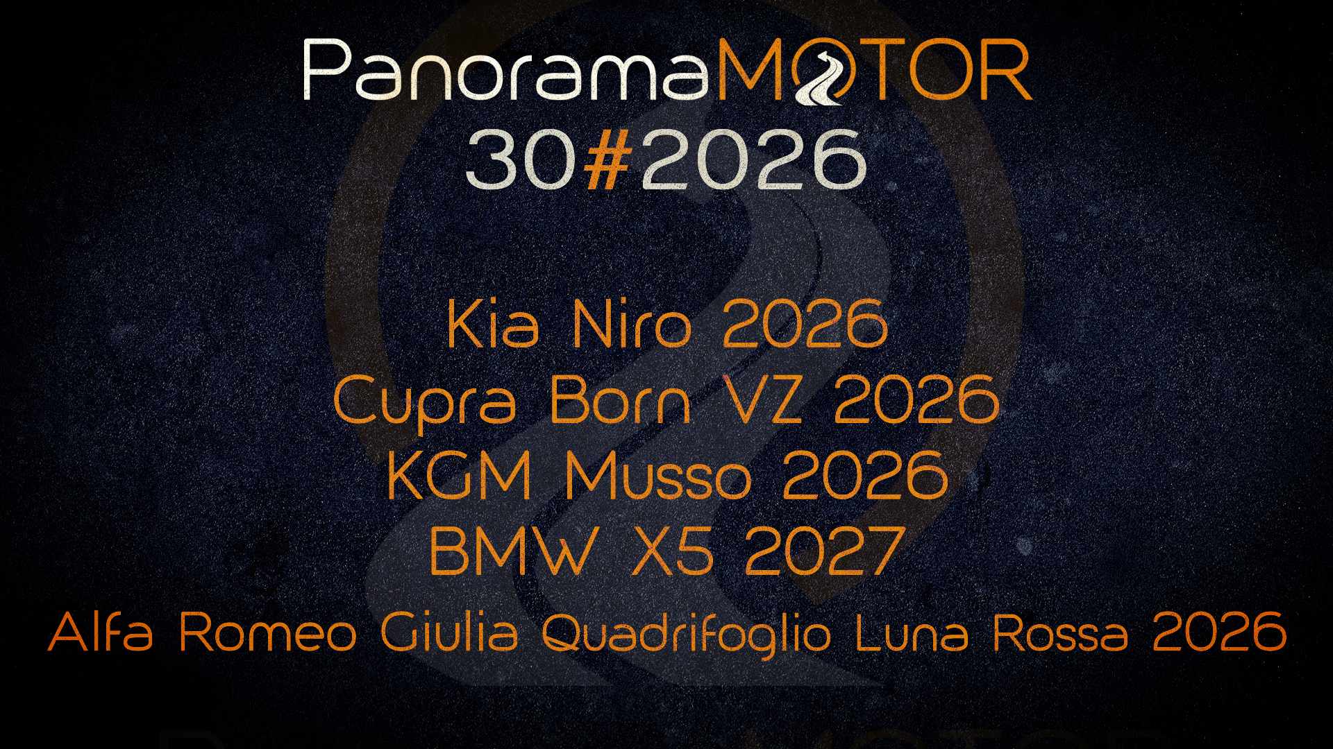 PanoramaMotor 30 | 2026 | REVIEW NOVEDADES DEL MUNDO DEL MOTOR