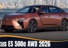 Lexus ES 500e AWD 2026