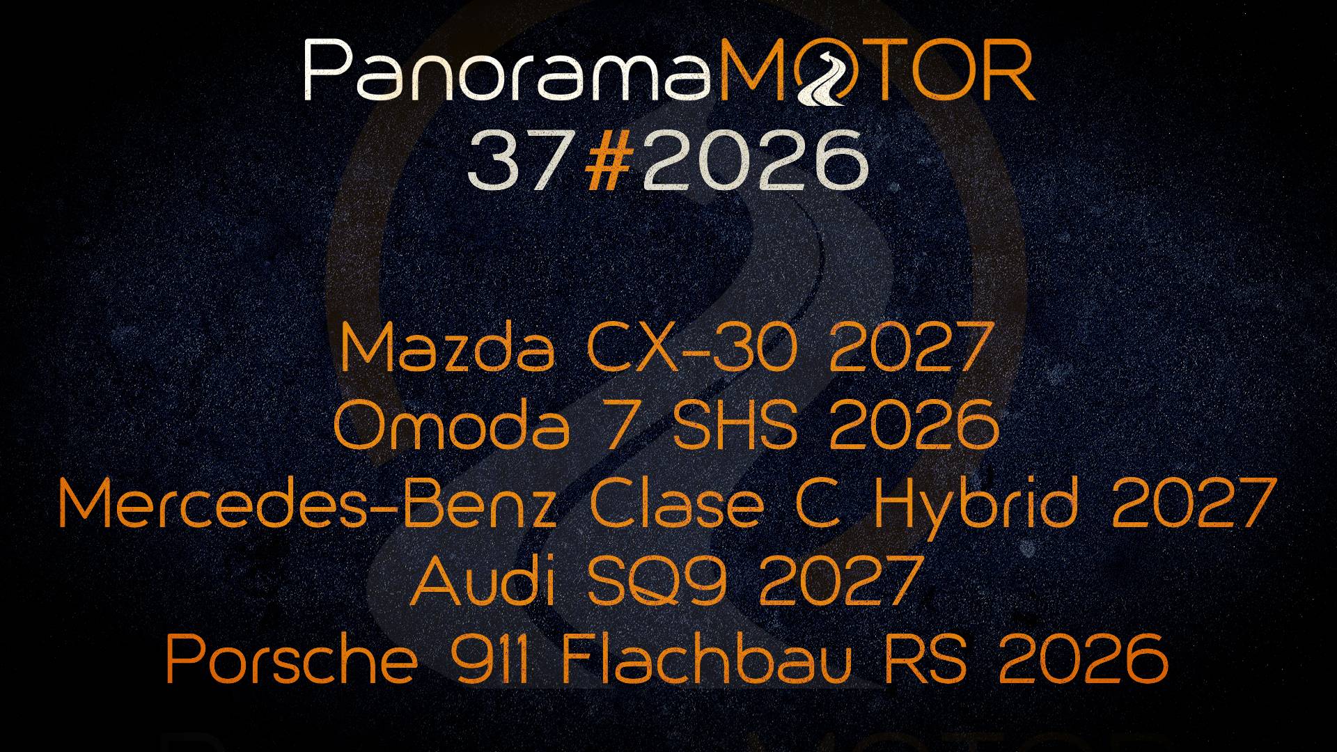 PanoramaMotor 37 | 2026 | REVIEW NOVEDADES DEL MUNDO DEL MOTOR