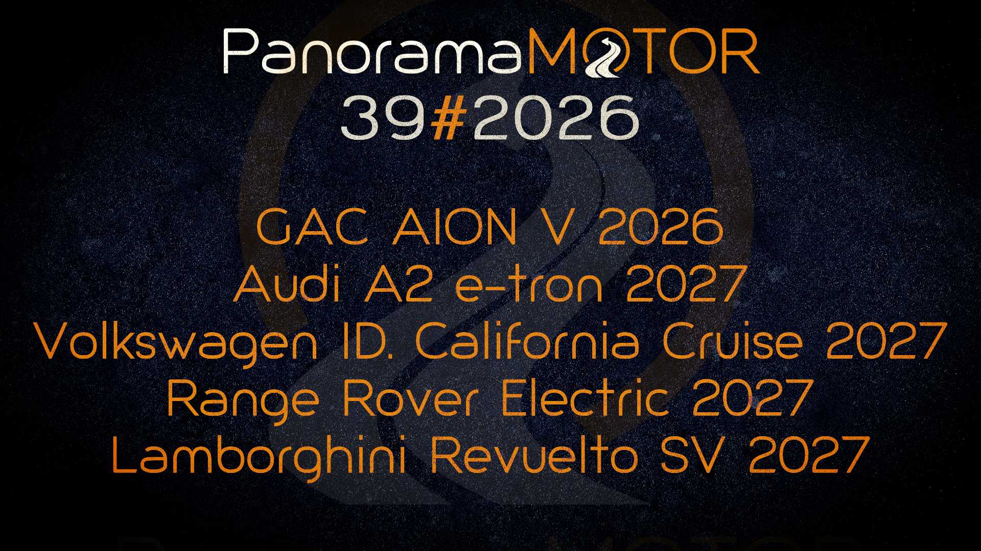 PanoramaMotor 39 | 2026 | REVIEW NOVEDADES DEL MUNDO DEL MOTOR